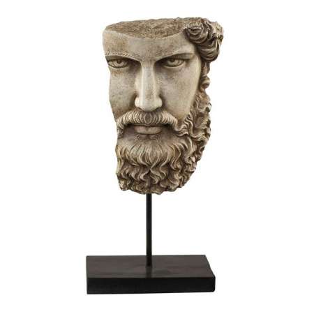 Factory Custom Wholesale Art Villa House Decor Accessories Half Face Resin Home Decor Statue